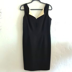 Ann Taylor Black Sleeveless Cocktail Summer Dress Size 8 NWT